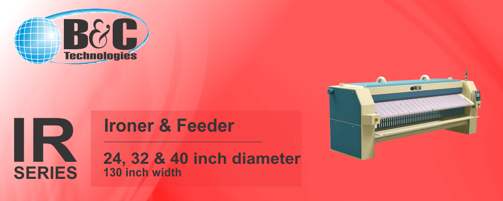 IR Series Commercial Feeder-Ironer-Primary Folder